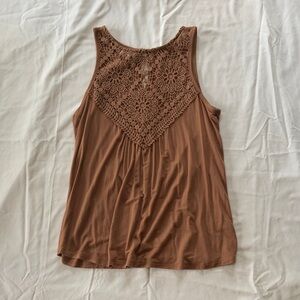 Maurices Knit Detail Sleeveless Top